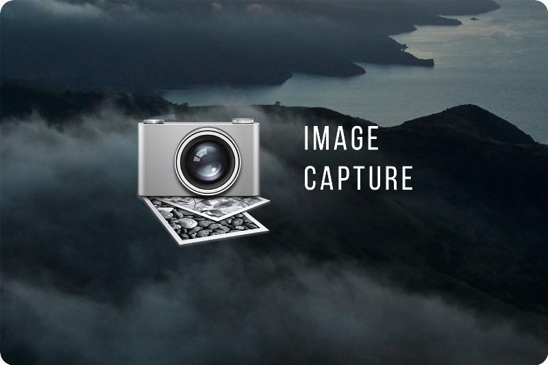Cach scan tai lieu tren may tinh Macbook su dung Image Capture